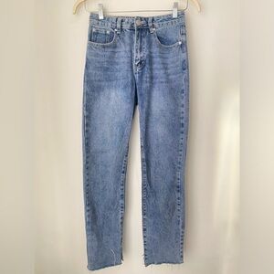 REVOLVE Denim Cropped Jeans